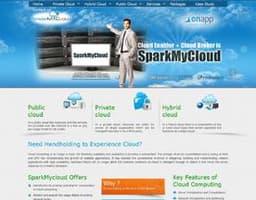 SparkMyCloud logo