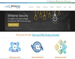 WhiteHat Security logo