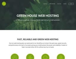 Green House Web Hosting logo