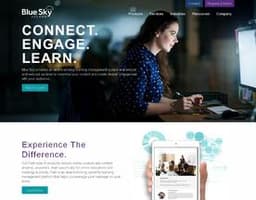 Blue Sky Elearn logo