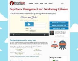 DonorSnap logo