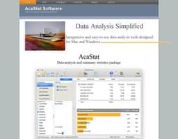 AcaStat Software logo