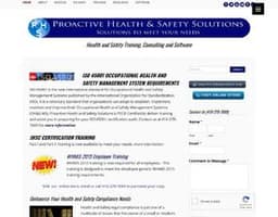 Proactive Health and Safety Solutions logo